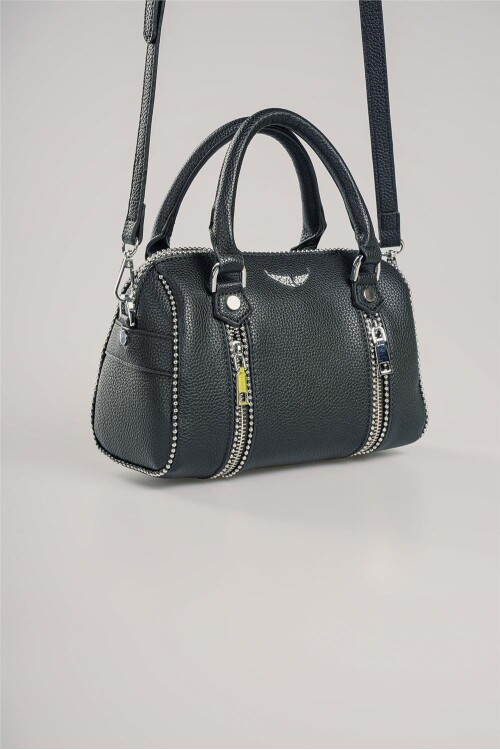 Siyah Kadın El ve Omuz Çantası 17822