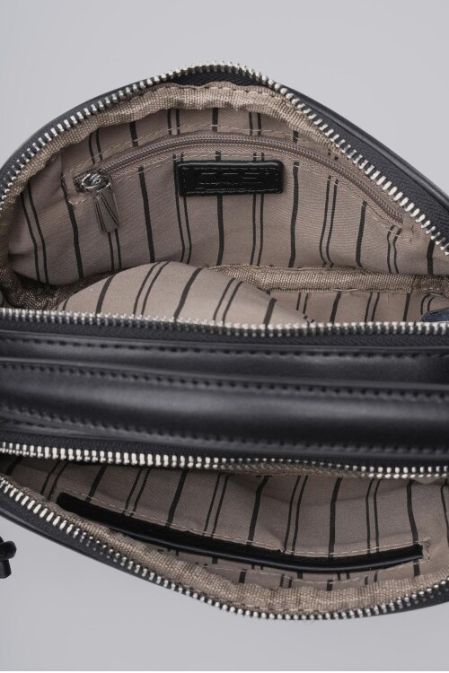 Black Womens Hand and Shoulder Bag 17830