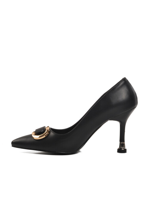 Black Womens High Heel Shoes PC-54021 Z