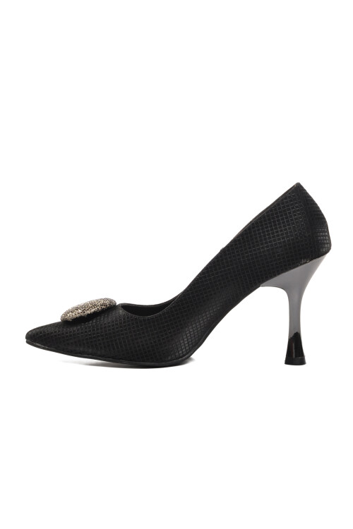 Black Womens High Heel Shoes PC-54031 Z