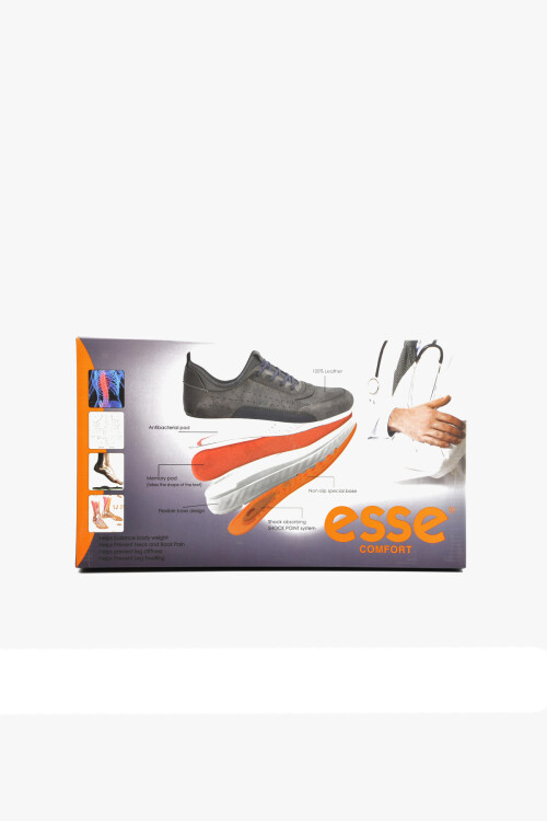 حذاء رجالي كاجوال تقويمي أسود 6220 م