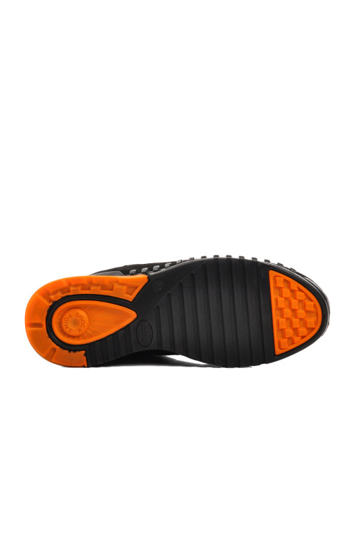 حذاء رجالي كاجوال تقويمي أسود 6220 م