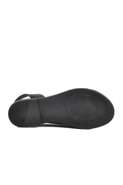 Black Light Thin Sole Womens Sandals 102 Z