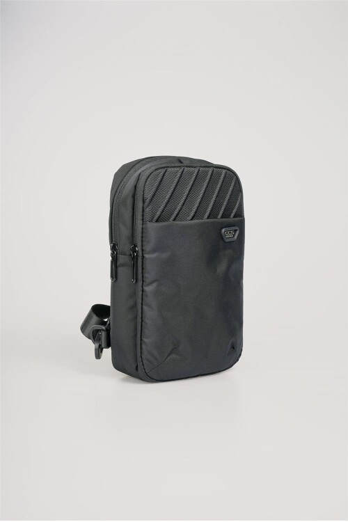 Black Mens Shoulder Bag 31632