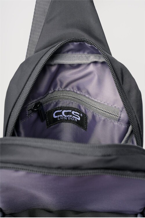 Black Mens Shoulder Bag 31632