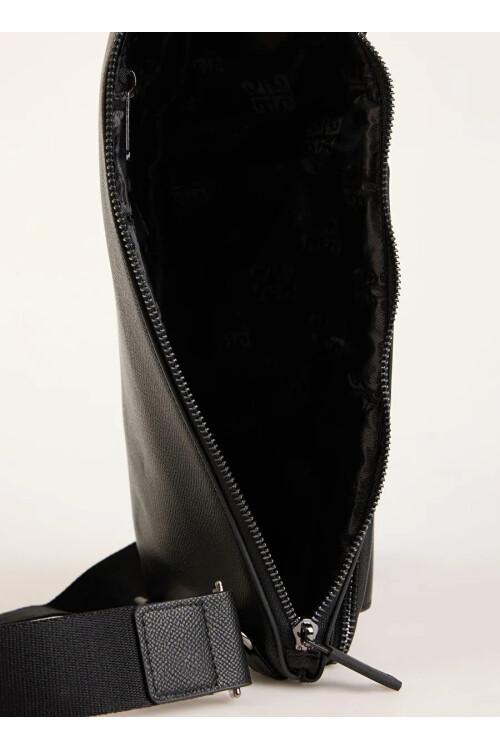 Pierre CardinBlack Men's Waist Bag 01PC00105