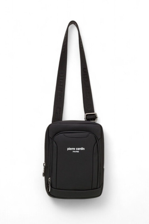 بيير كاردانحقيبة يد وكتف رجالية سوداء 01PC002013