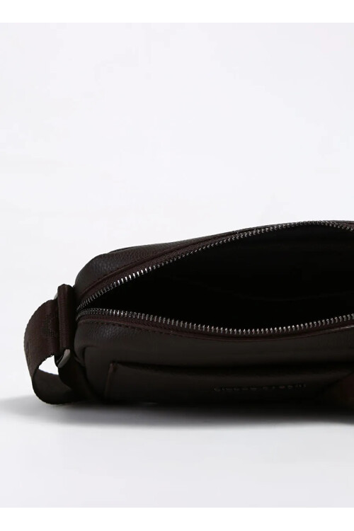 Black Mens Clutch Hand and Shoulder Bag 01PC002019