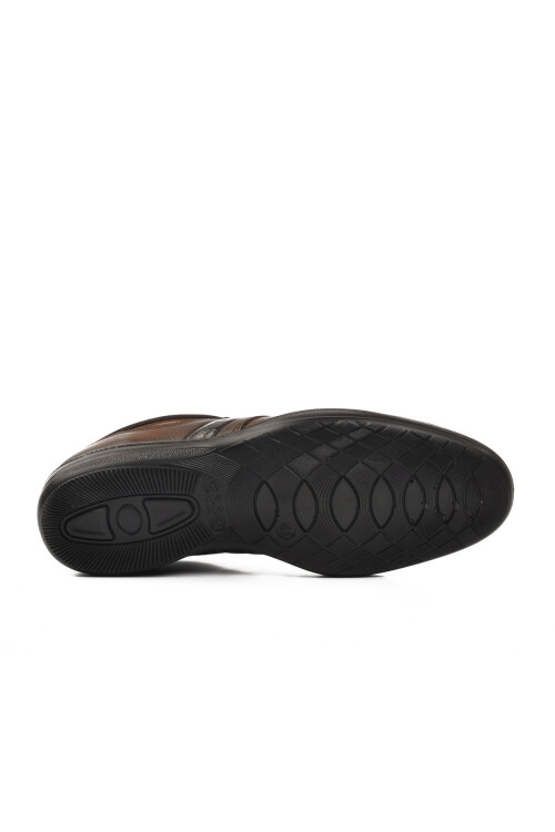 Taba Hakiki Deri Ortopedik Erkek Casual Ayakkabı 23093 M