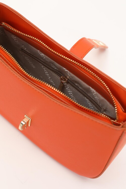 حقيبة كتف نسائية برتقالية 930159