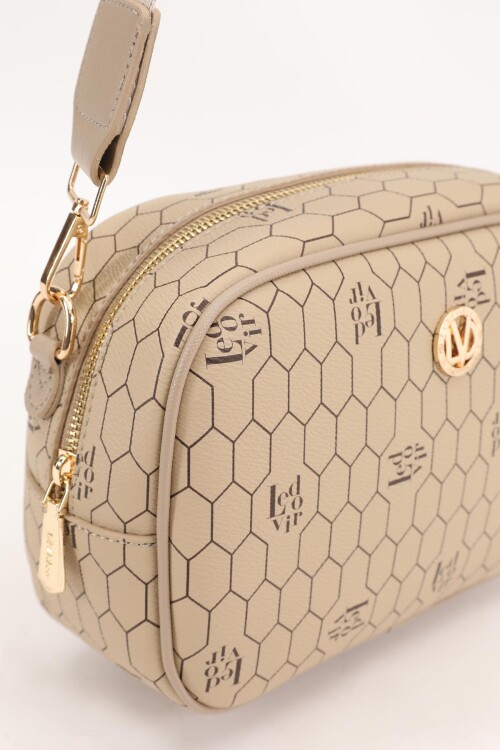 حقيبة كتف نسائية من جلد المنك 930193