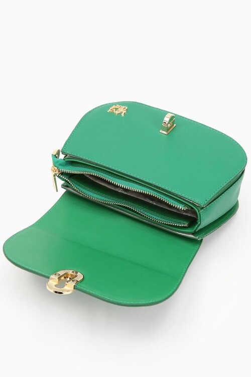  حقيبة كتف نسائية خضراء 930113