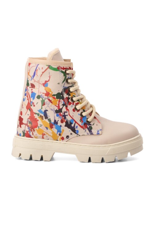 AyakmodBeige Children's Boots Aspor ARZ 2301001 F