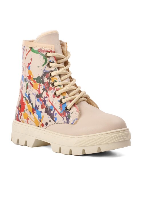 AyakmodBeige Children's Boots Aspor ARZ 2301001 F