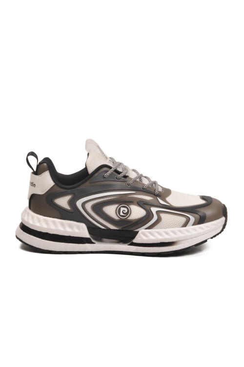 Beyaz Fileli Hafif Esnek Erkek Spor Ayakkabı PCI-11616 M