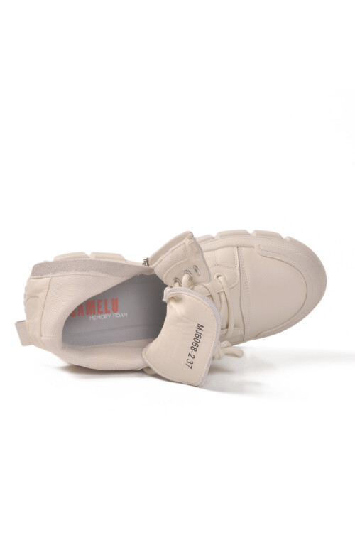 White Memory Foam Non-Slip Sole Womens Boots Neptune Z