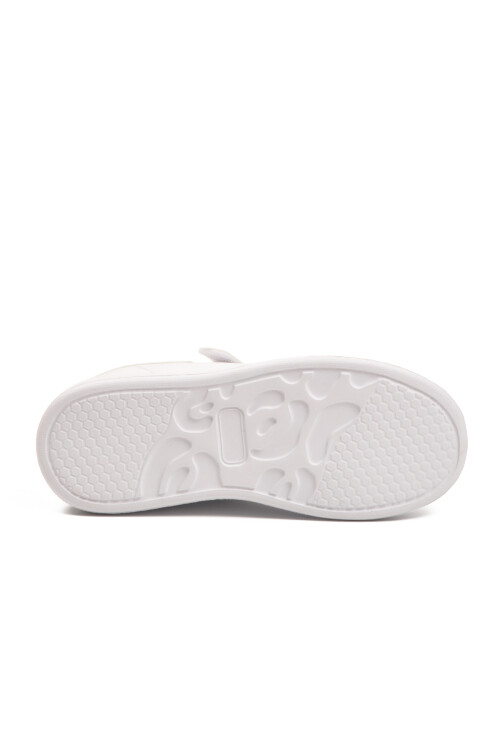 White Velcro Lightweight Unisex Kids Sneakers 2540-26K F