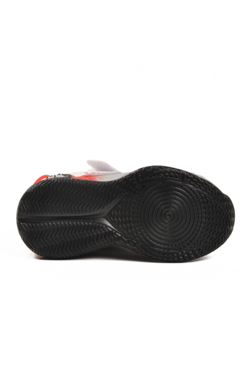 Beyaz Cırtlı Hafif Erkek Çocuk Spor Ayakkabı Racing P