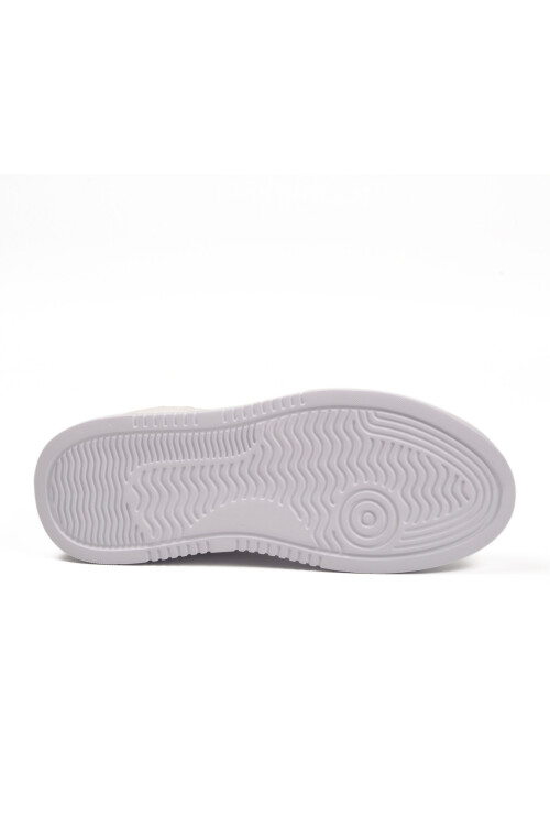 Beyaz Bağcıklı Cilt Hafif Esnek Unisex Spor Ayakkabı Energy G