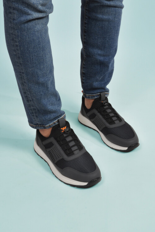 حذاء رياضي رجالي خفيف الوزن ومرن برباط مدخن Nans 6006 M