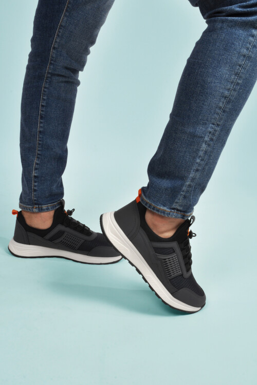 حذاء رياضي رجالي خفيف الوزن ومرن برباط مدخن Nans 6006 M