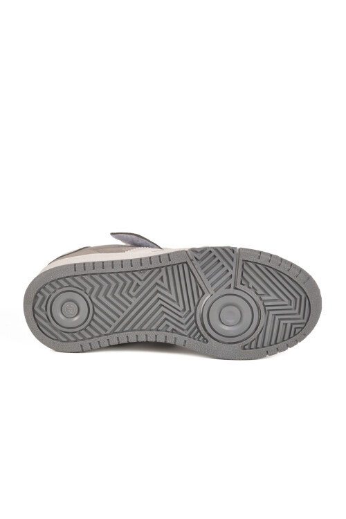 Gray Velcro Lightweight Boys Sneaker Cooper F