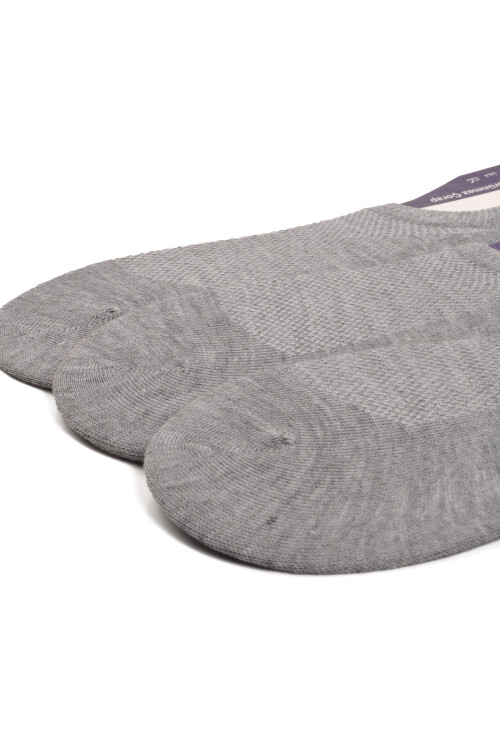 ماسيموجوارب رمادية للجنسين 24K005 عبوة من 3 جوارب باليرينا