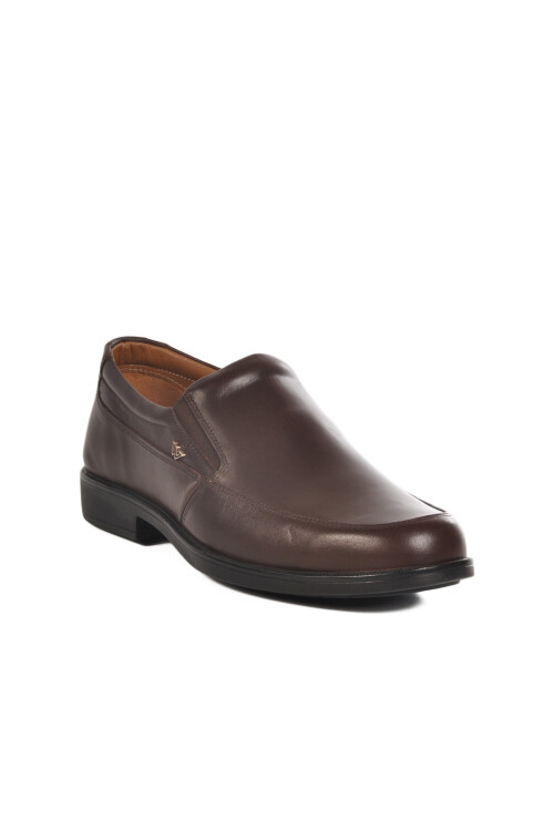 Brown Genuine Leather Mens Classic Shoes 1889-KM