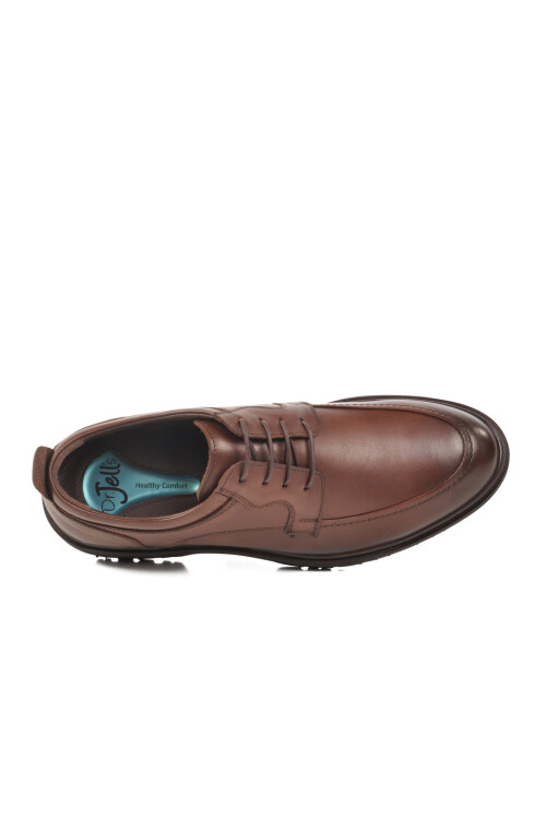 Kestane Hakiki Deri Ortopedik Erkek Casual Ayakkabı 3K1377 M