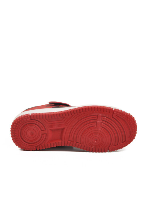 Red Black Velcro Boys Sneakers Haykat Short F