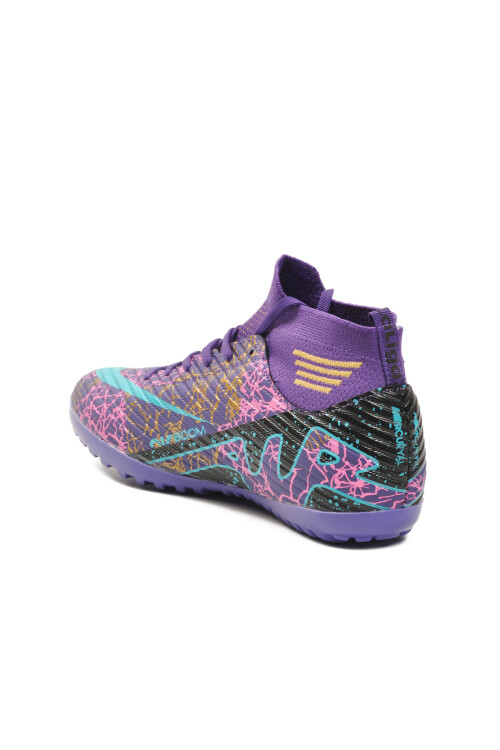 حذاء رجالي رياضي أرجواني فيروزي اللون، مقاس 565 M