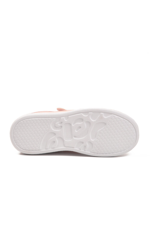 Pudra Simli Cırtlı Hafif Kız Çocuk Spor Ayakkabı 2540-26K F