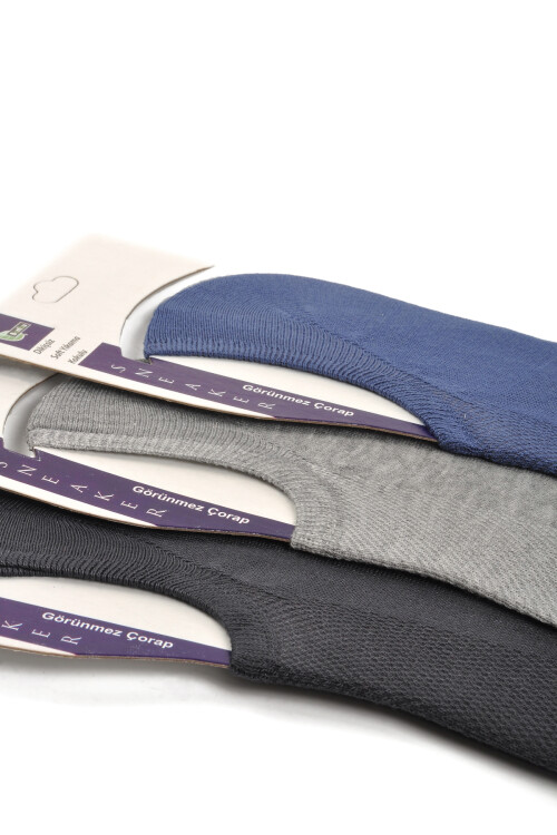 MassimoColorful Unisex Socks 24K005 3-Pack Ballerina Socks