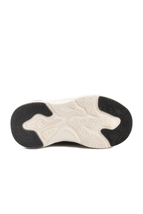 Siyah Beyaz Cilt Cırtlı Hafif Erkek Çocuk Spor Ayakkabı Toti P