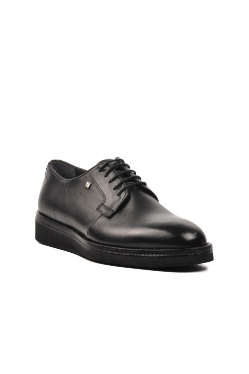 Black Genuine Leather Mens Classic Shoes 2980 M