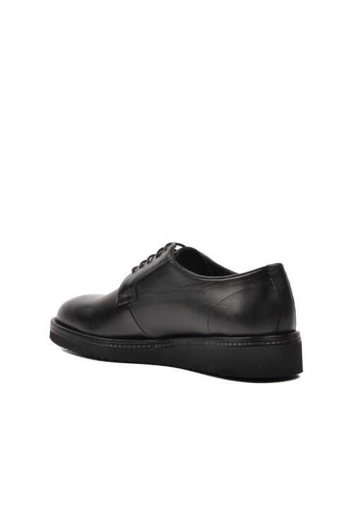 Black Genuine Leather Mens Classic Shoes 2980 M
