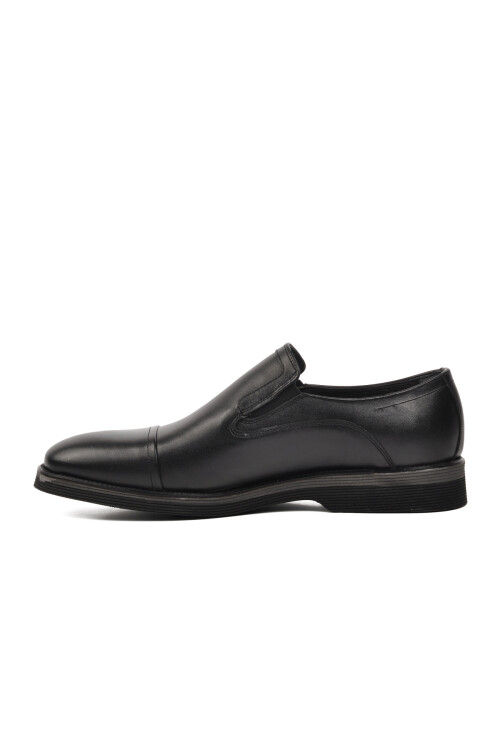 Black Genuine Leather Mens Classic Shoes 2984 M