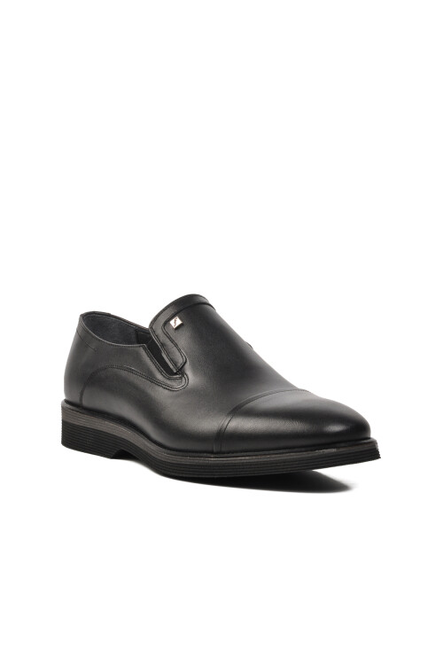 Black Genuine Leather Mens Classic Shoes 2984 M