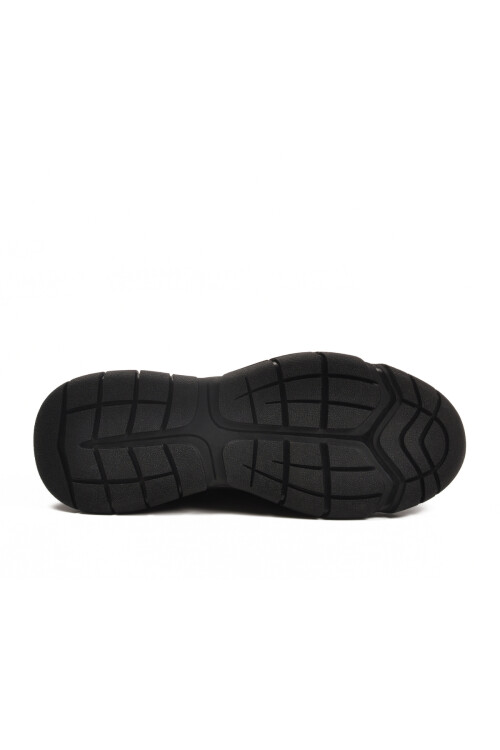 Siyah Floter Hakiki Deri Dar Kalıp Erkek Casual Ayakkabı 260037 M