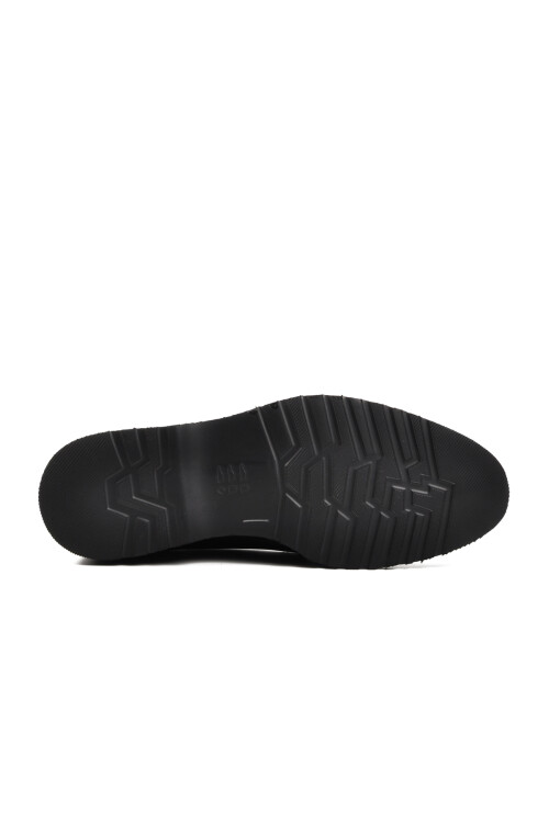 Black Genuine Leather Mens Classic Shoes 2798 M