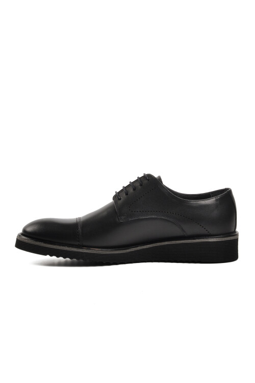 Black Genuine Leather Mens Classic Shoes 2928 M