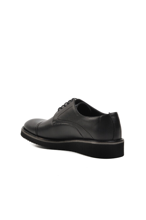 Black Genuine Leather Mens Classic Shoes 2928 M