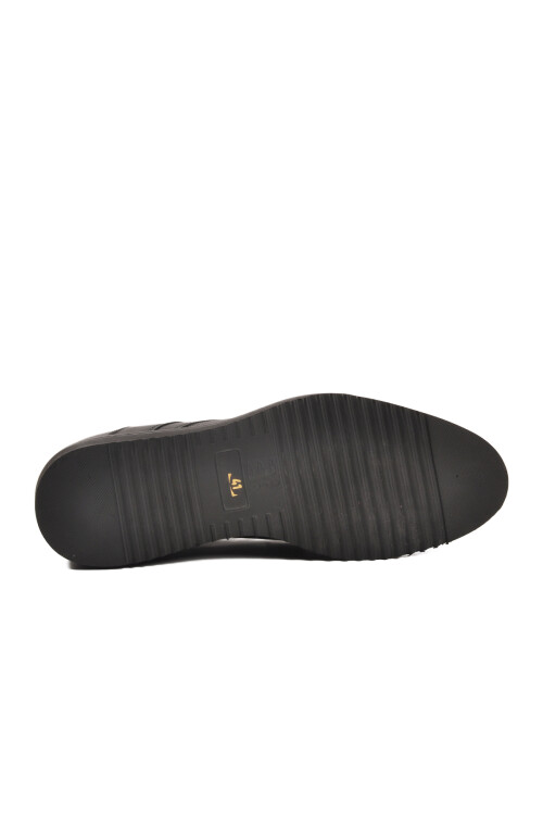 Black Genuine Leather Mens Classic Shoes 2991 M