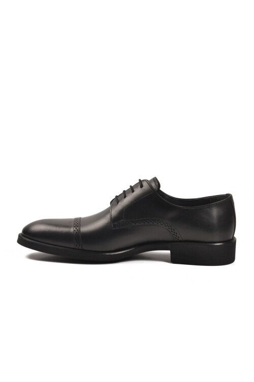 Black Genuine Leather Non-Slip Sole Mens Classic Shoes 395 M