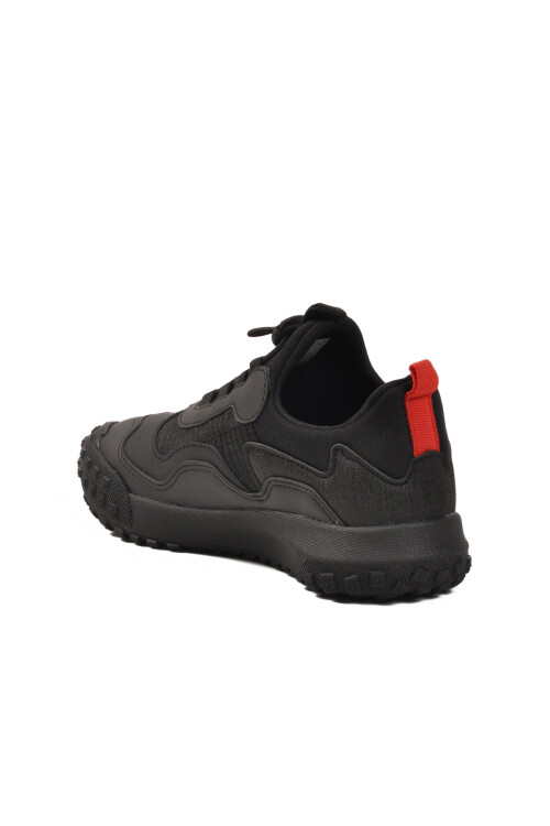Black Rubber Laced Boys Sports Shoes G63 Kids F