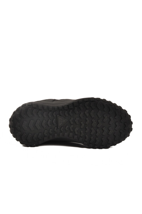 Black Rubber Laced Boys Sports Shoes G63 Kids F