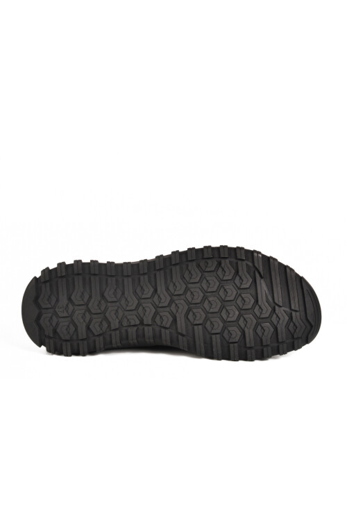 Siyah Nubuk Hakiki Deri Kadın Casual Ayakkabı 2413532K Z