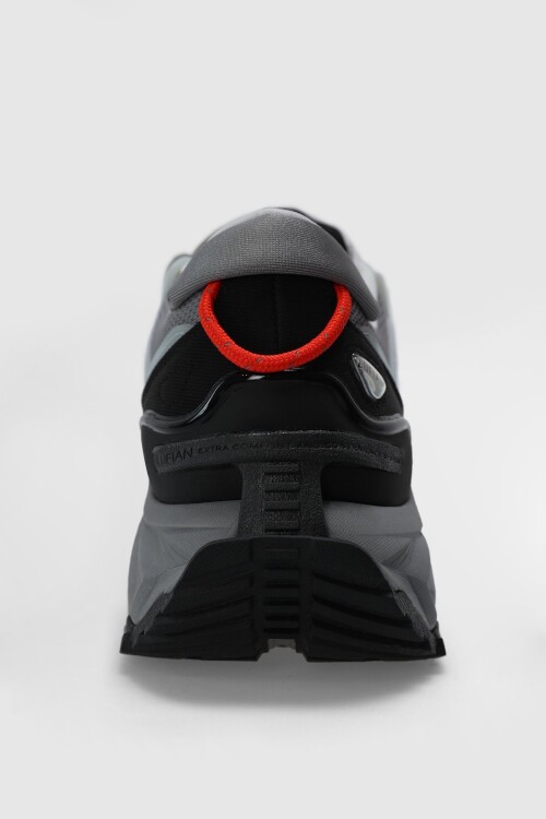 Siyah Fileli Hafif Esnek Erkek Spor Ayakkabı Edwin M