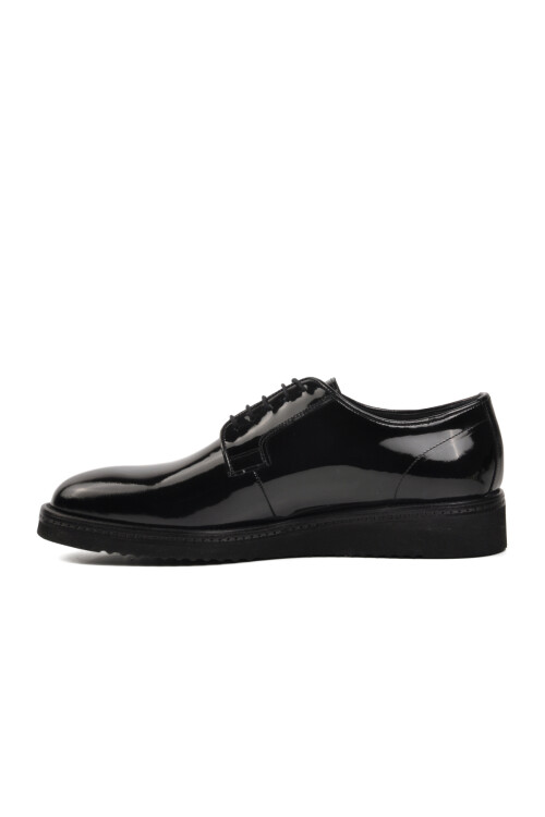 Black Patent Leather Genuine Leather Mens Classic Shoes 2980 M