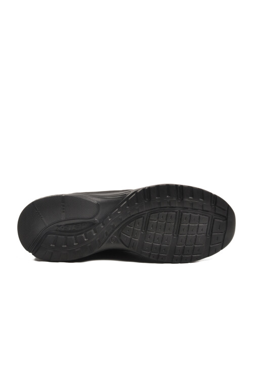 Black Large Size Lace-Up Mens Sneakers Xstep 020-Skin M